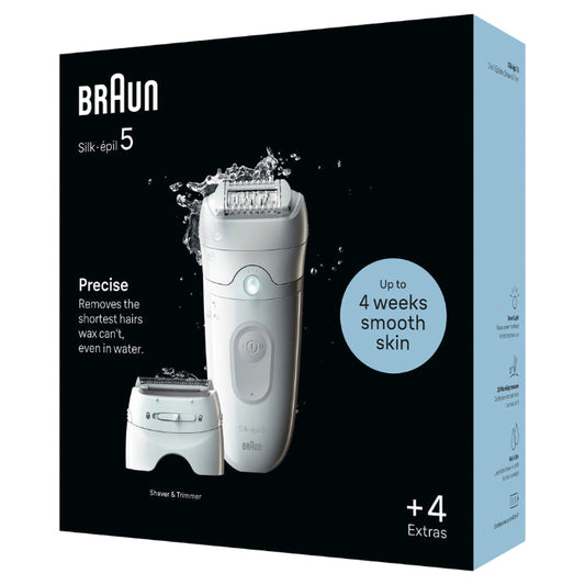Braun Silk Epil S5 + 4 Extras