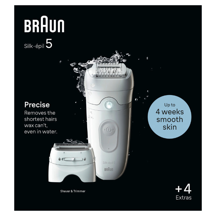Braun Silk Epil S5 + 4 Extras