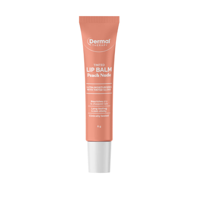 Dermal Therapy Tinted Lip Balm Peach Nude 8g
