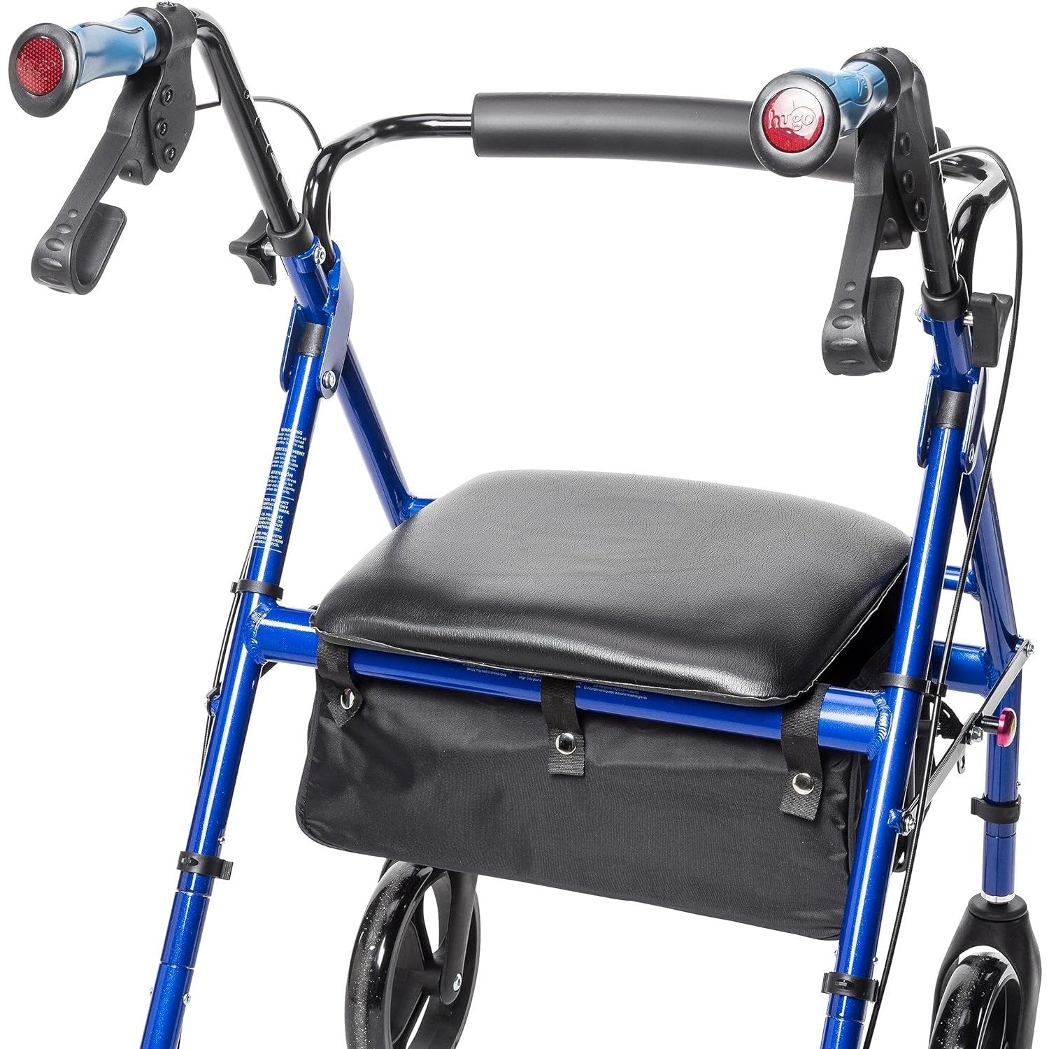 Hugo Fit 6 Rollator With Seat Blue