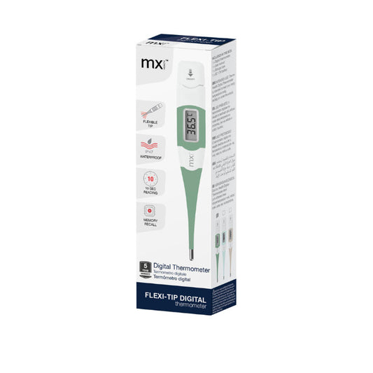 Medinox Thermometer Digital Flexi-tip Sage 1 Each