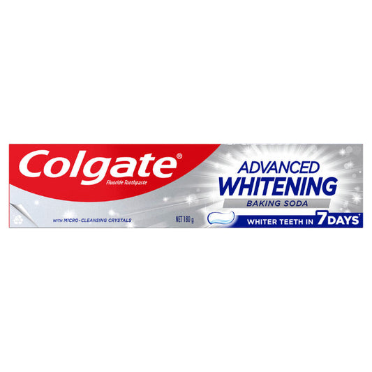 Colgate Tooth Paste Advance White Baking Soda 180g