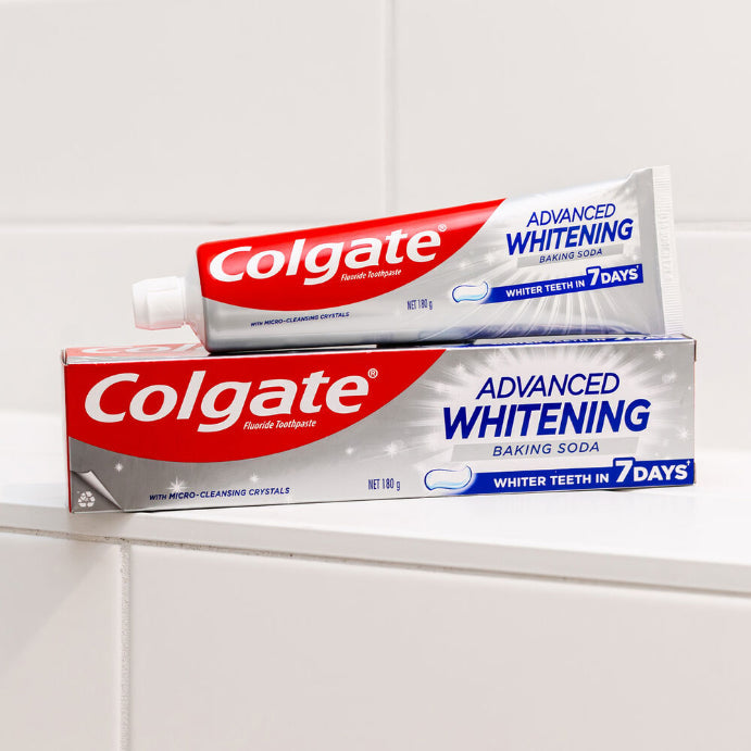 Colgate Tooth Paste Advance White Baking Soda 180g