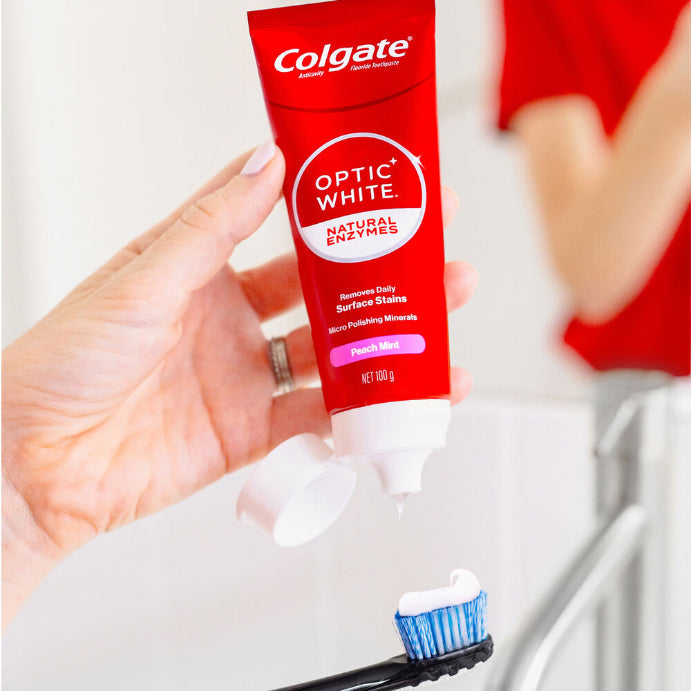 Colgate Tooth Paste Optic White Enzyme 100g