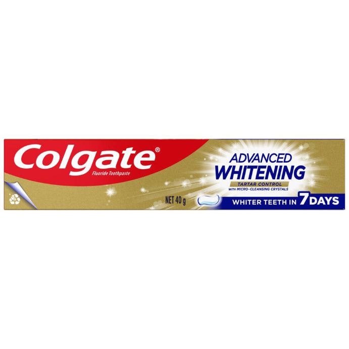 Colgate Tooth Paste Advance White & Tartar 40g
