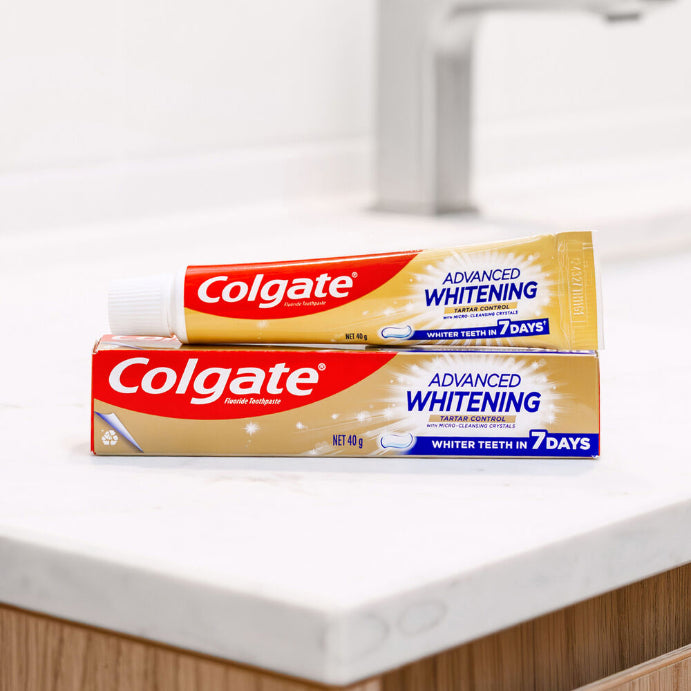 Colgate Tooth Paste Advance White & Tartar 40g