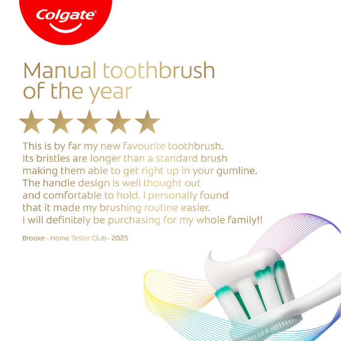 Colgate Tooth Brush Total Foaming Clean Medium 1pk