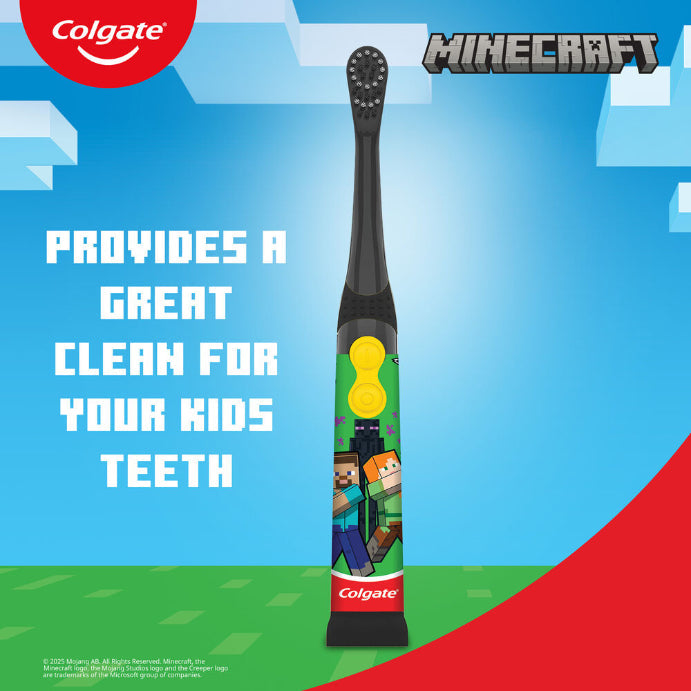 Colgate Tooth Brush Kids Sonic Minecraft