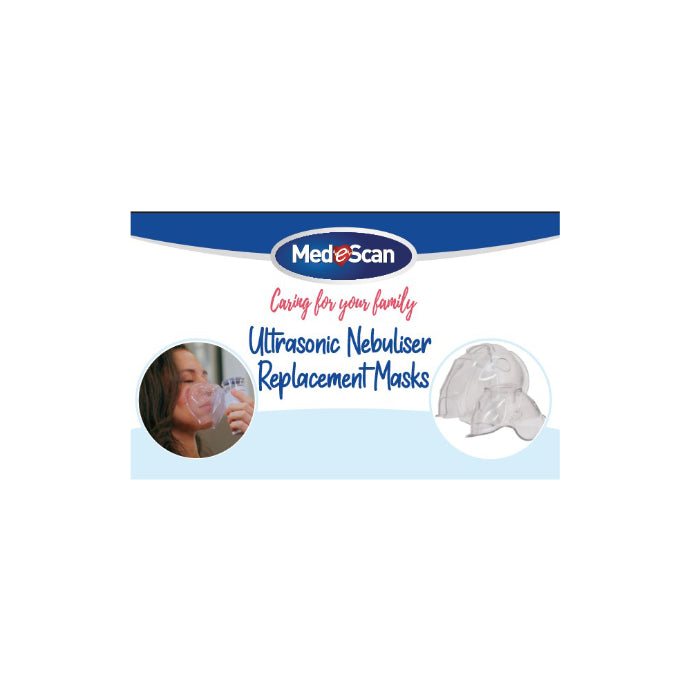 Medescan Ultrasonic Nebuliser Mask & Mouthpiece Kit