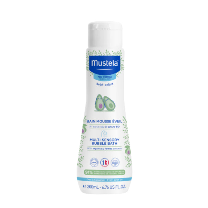 Mustela Multi-sensory Bubble Bath for Normal Skin 200ml