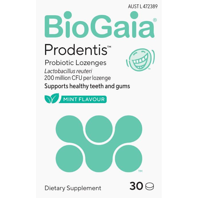 Biogaia Prodentis Lozenges Mint 30 Pk