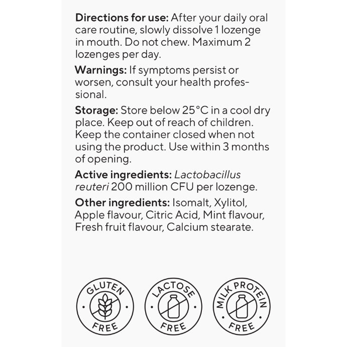 Biogaia Prodentis Lozenges Kids Apple 30 Pk