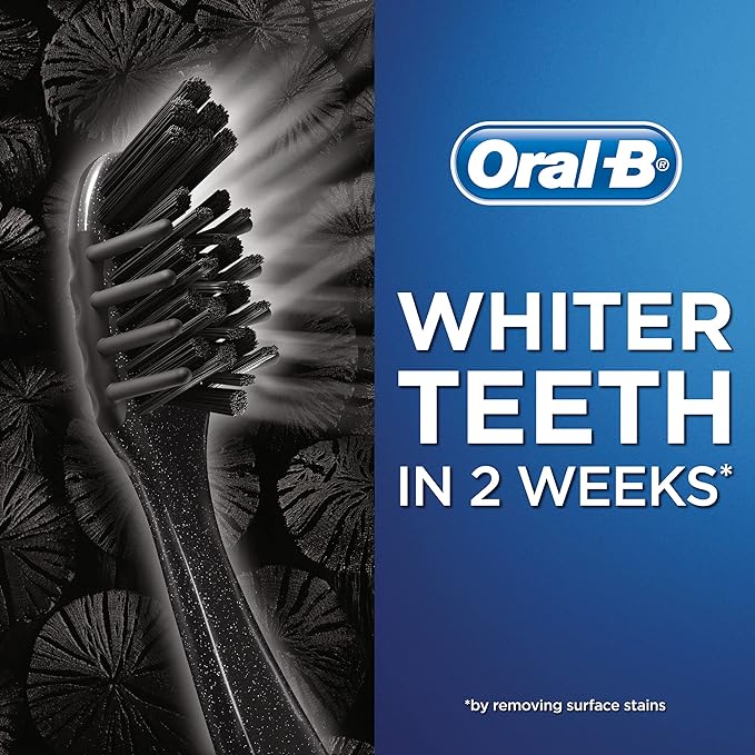 Oral B Toothbrush 3D White Charcoal Manual 1 Pack