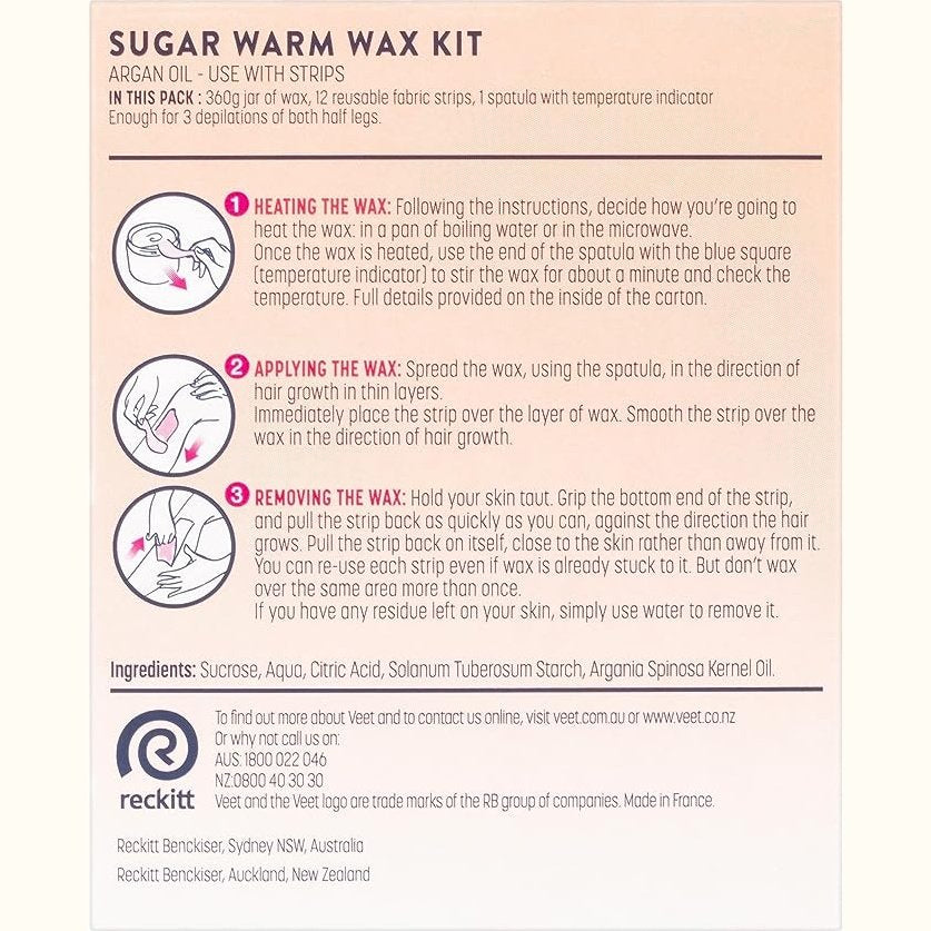 Veet Warm Wax Argan Oil 360g