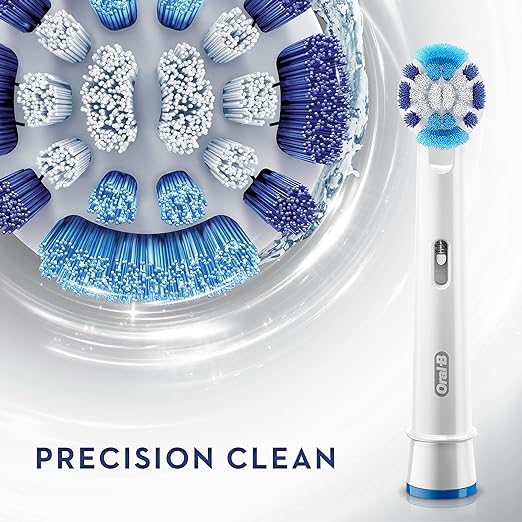 Oral-B Precision Clean Replacement Electric Toothbrush Head 6 Pack