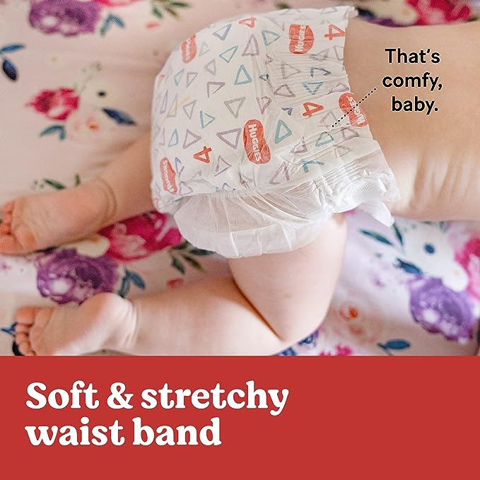 Huggies Essentials Nappies Size 2 4-8kg 54 Pack