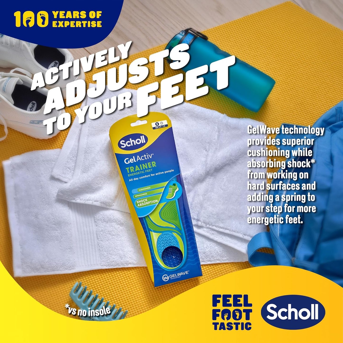 Scholl Gel Activ Insole Sport Large