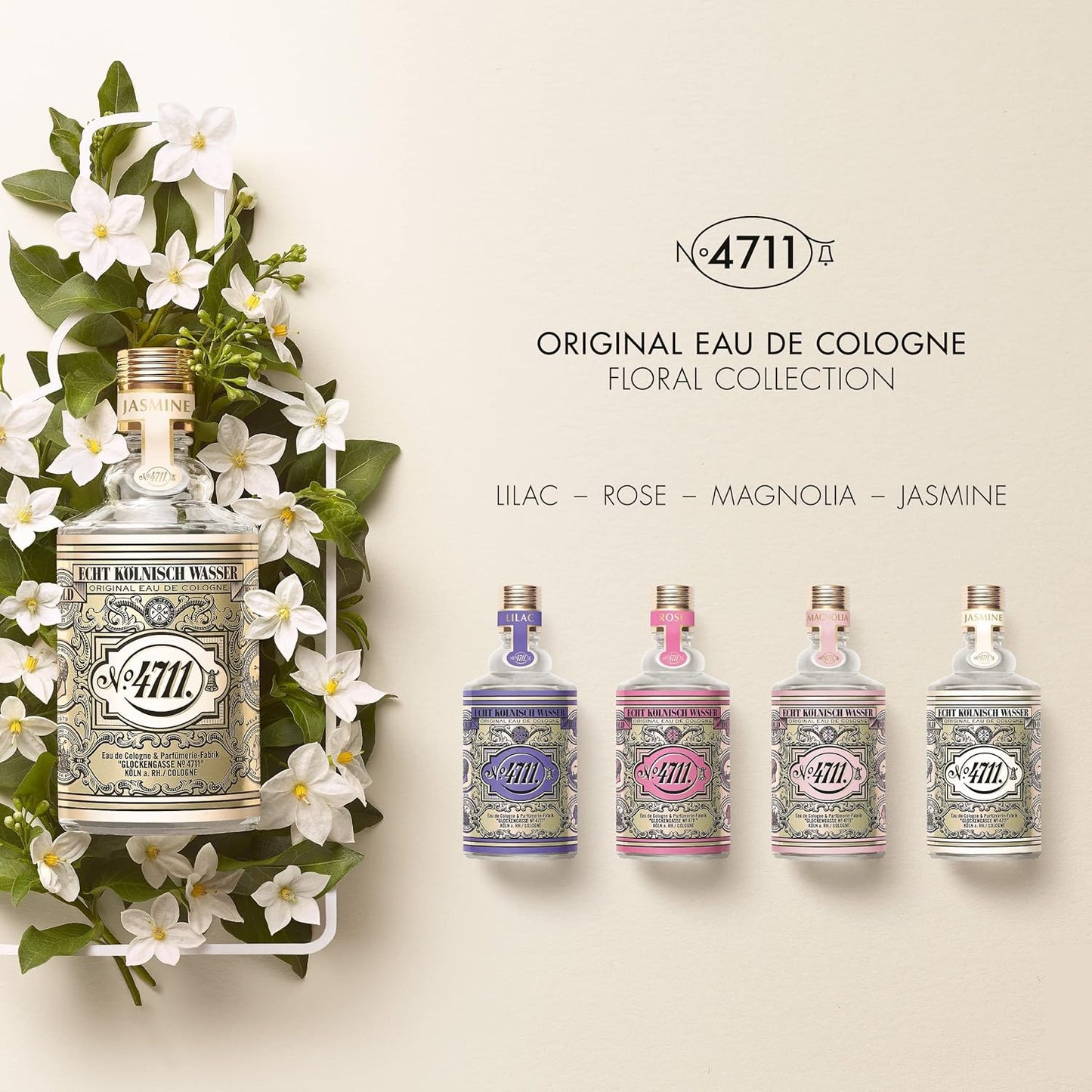 4711 Original Eau De Cologne Floral Jasmine Natural Spray 100ml