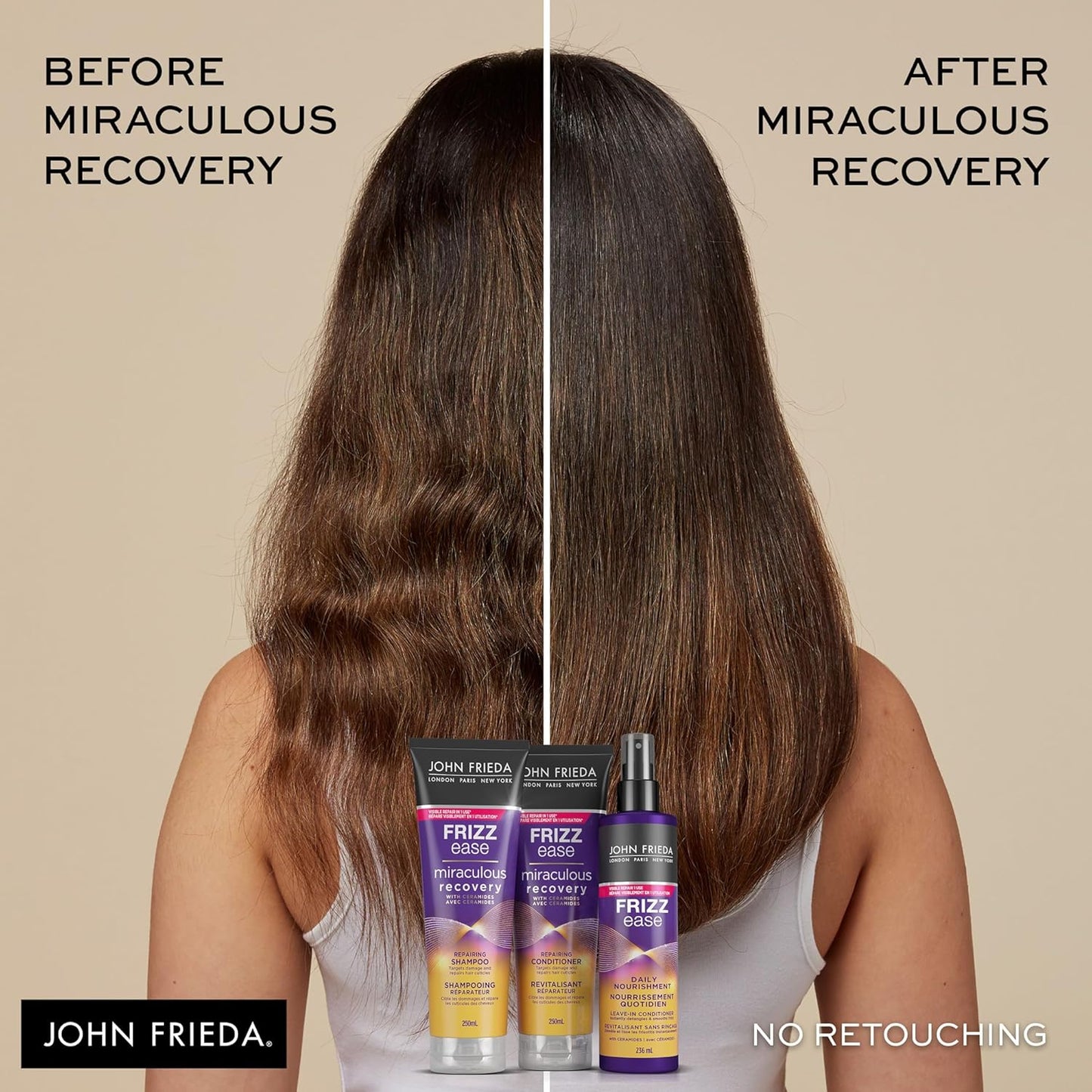 John Frieda Frizz Ease Miraculous Recovery Shampoo 250ml