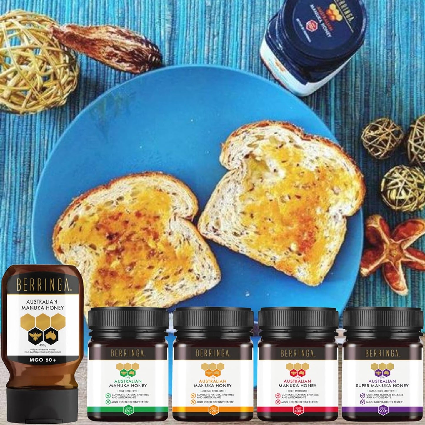 Berringa Australian Manuka Honey High Strength (MGO 550+) 500g