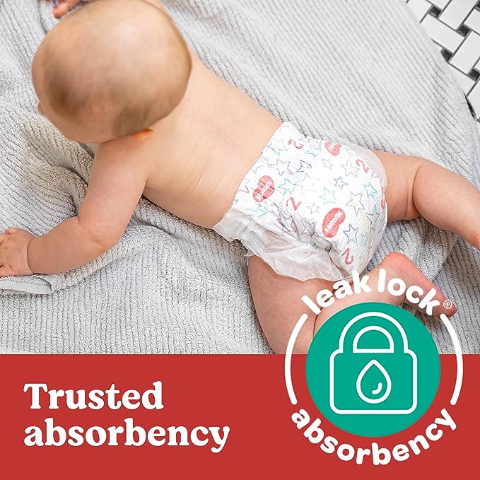 Huggies Essentials Nappies Walker  Size 5 (13 - 18kg) 44 Pack