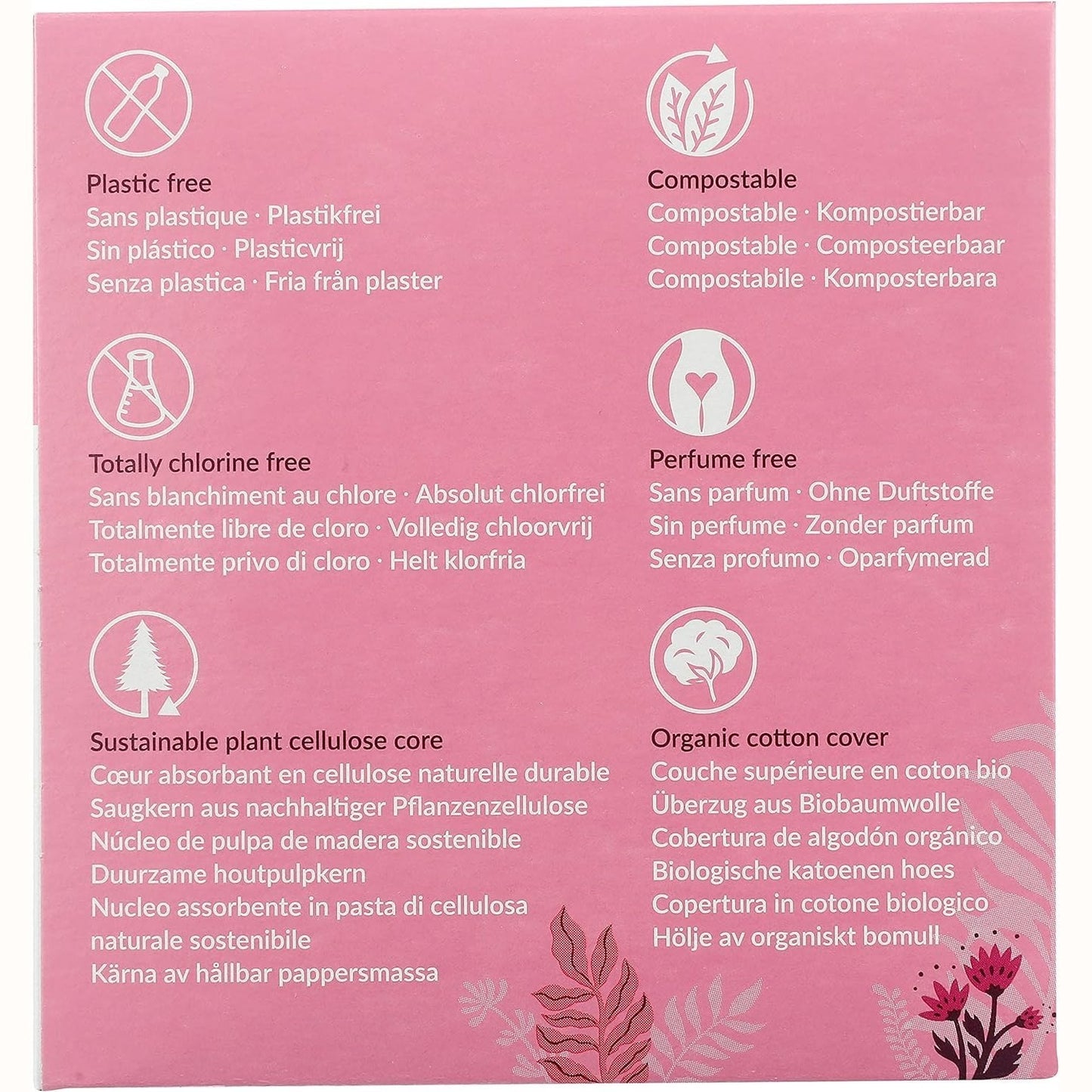 Natracare Ultra Extra Pads Super with Organic Cotton Cover x 10 Pack