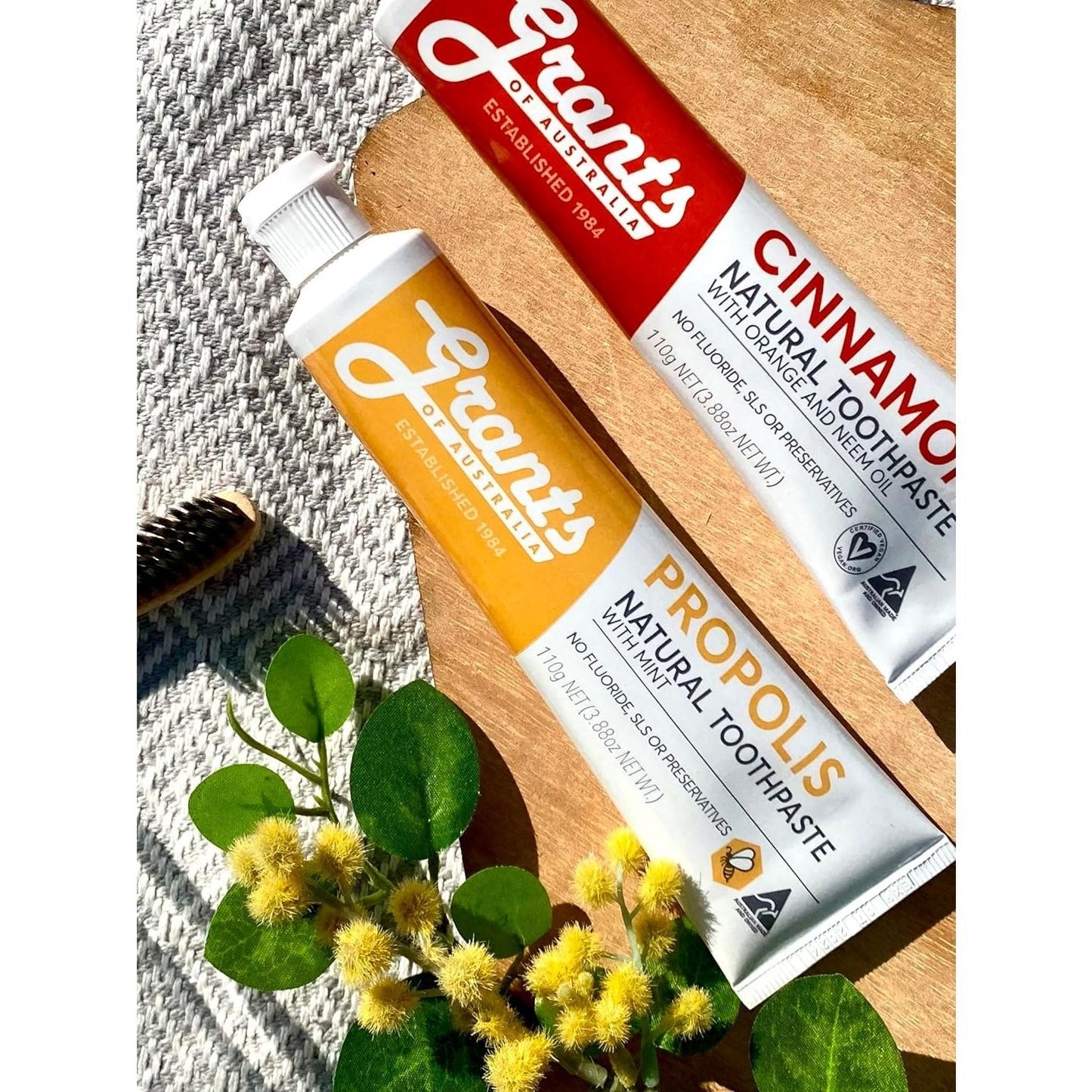 Grants Of Australia Natural Toothpaste Propolis with Mint 110g