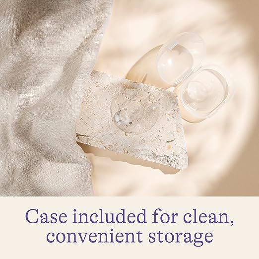 Lansinoh Contact Nipple Shields with Carrying Case 2 Pack Size 20 mm