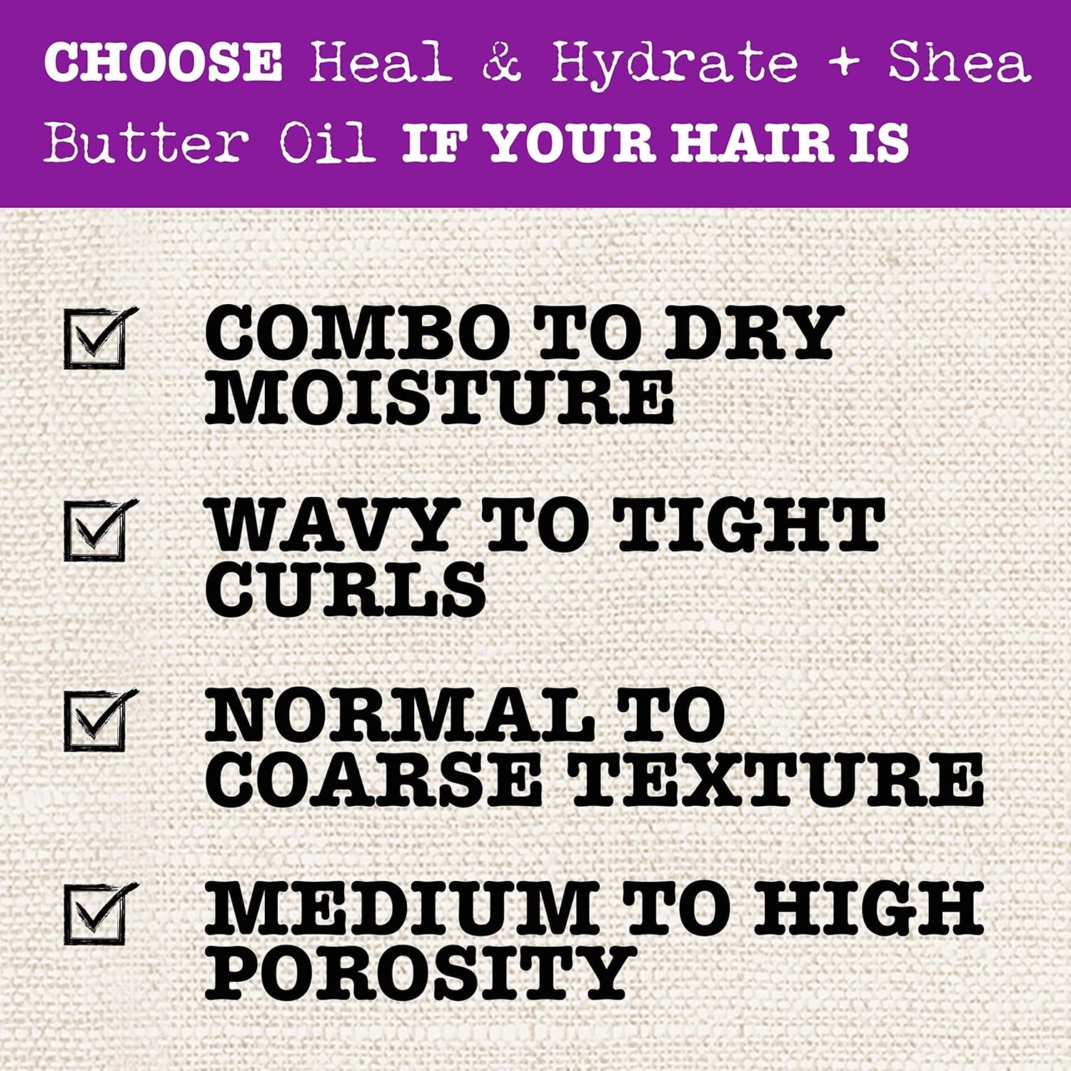 Maui Moisture Heal & Hydrate + Shea Butter Hair Mask For Dry & Damaged Hair 340g