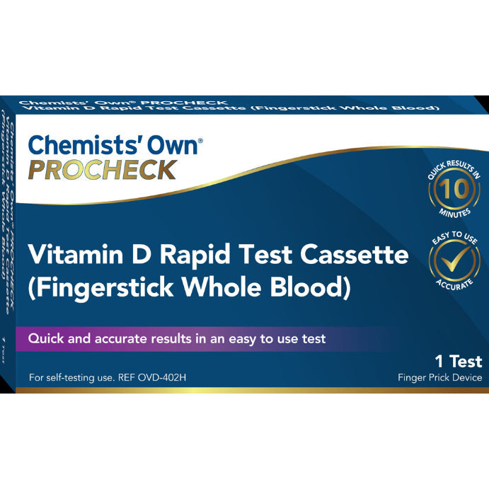 Chemists' Own Procheck Vitamin D Rapid Test 1 Pack