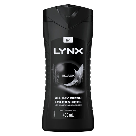 Lynx Body Wash Black 400ml
