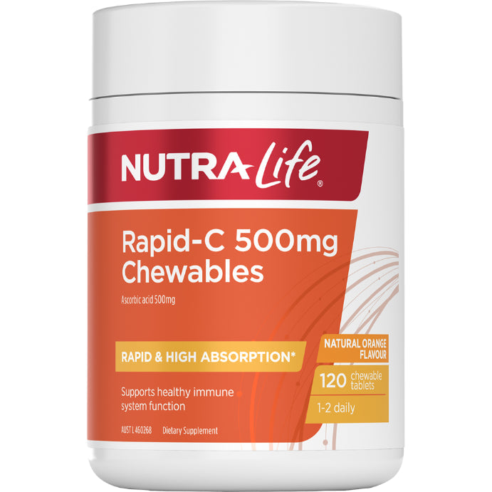 NutraLife Rapid-c 500mg Chew 120t