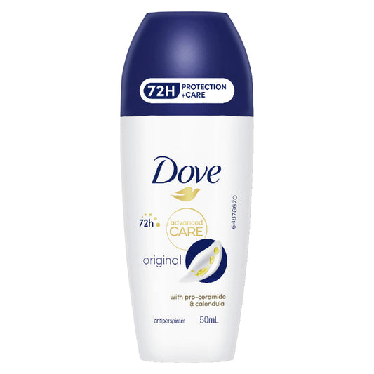 Dove Advanced Care Antiperspirant 72HR Protection Original Roll-On 50mL