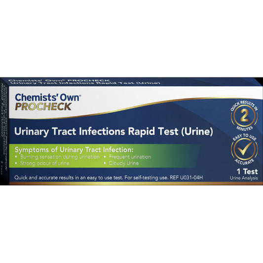 Chemists' Own Procheck Uti Rapid Test