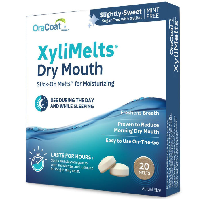 Xylimelts Slightly Sweet mint Free 40 Pack