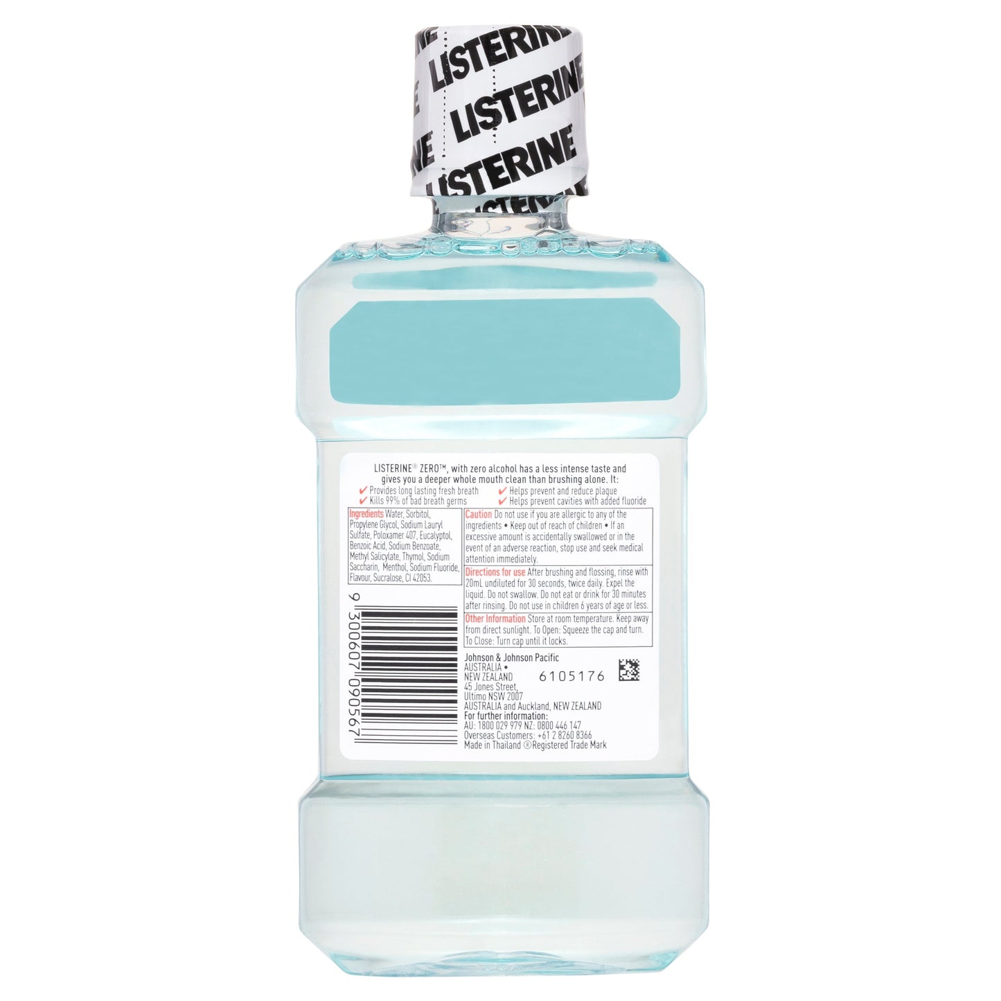 Listerine Mouthwash Zero 250ml