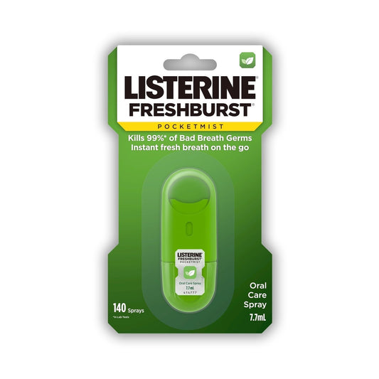 Listerine Pocketmist Oral Care Spray Freshburst 7.7mL
