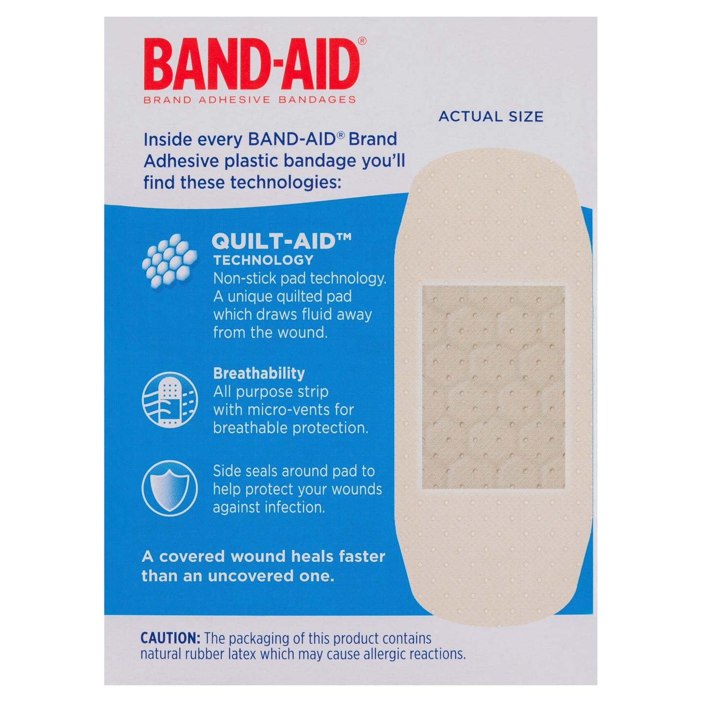 Band-aid Extra Wide Plastic Strips 40 Pack