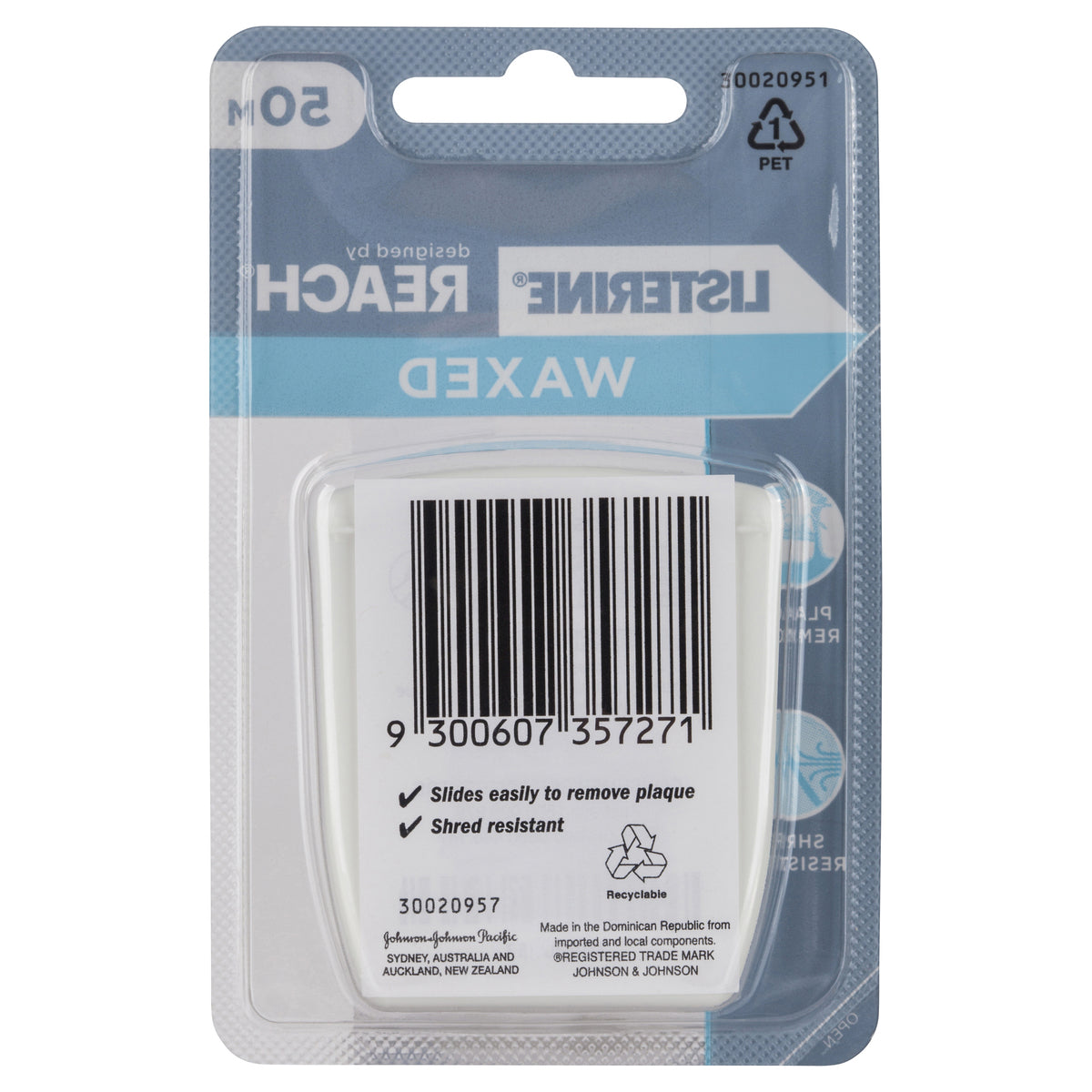 Reach Waxed Dental Floss  50m