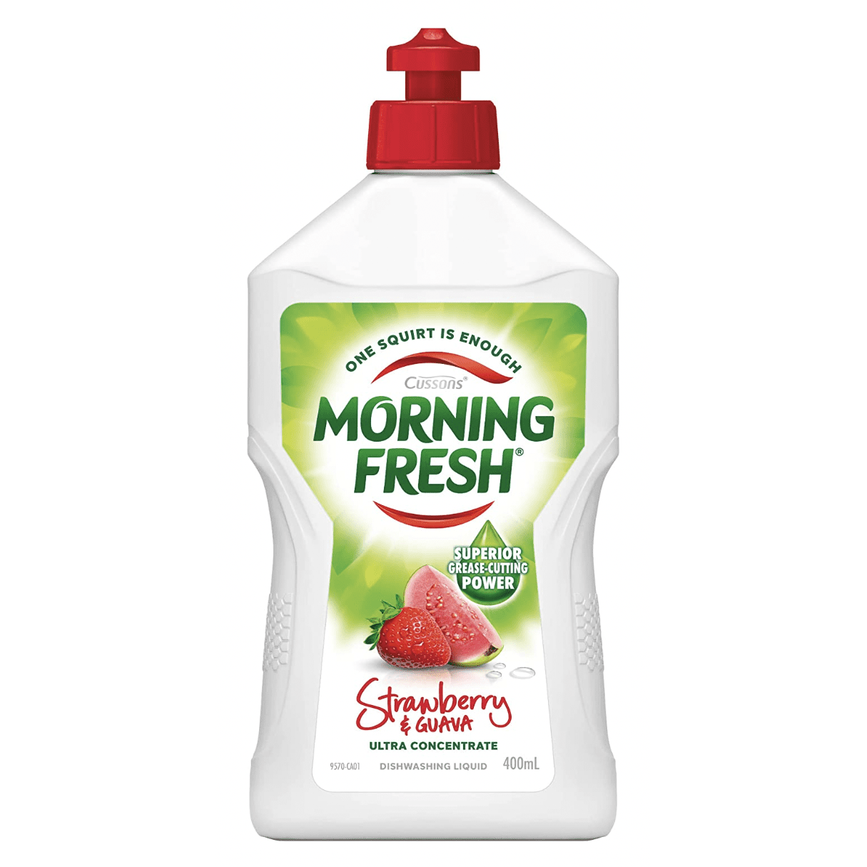 Morning Fresh Strawberry And Guava Dishwashing Liquid 400mL