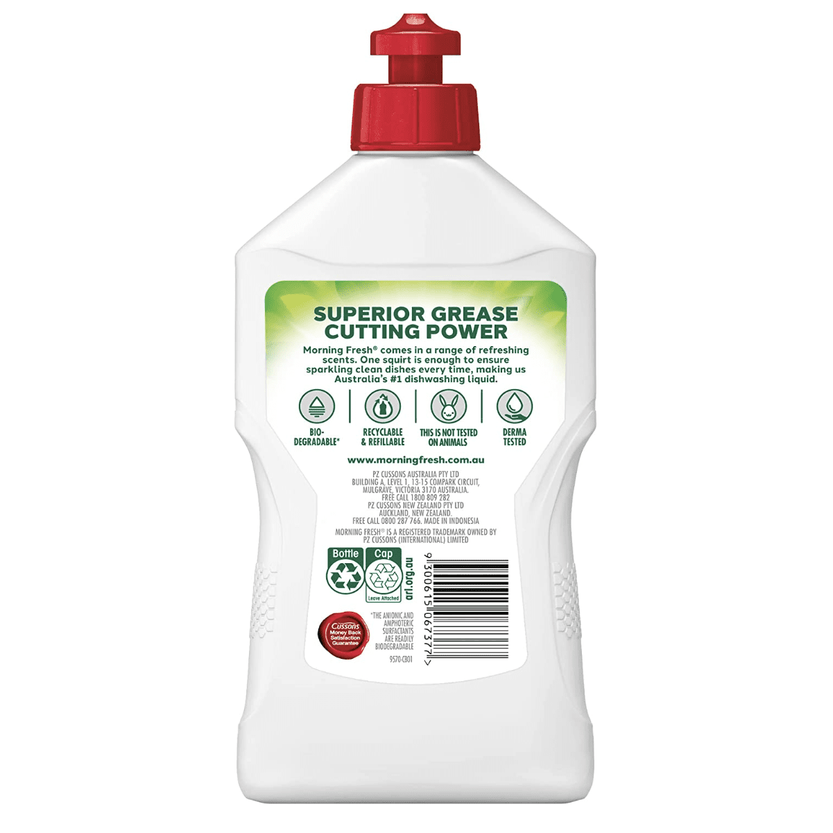 Morning Fresh Strawberry And Guava Dishwashing Liquid 400mL