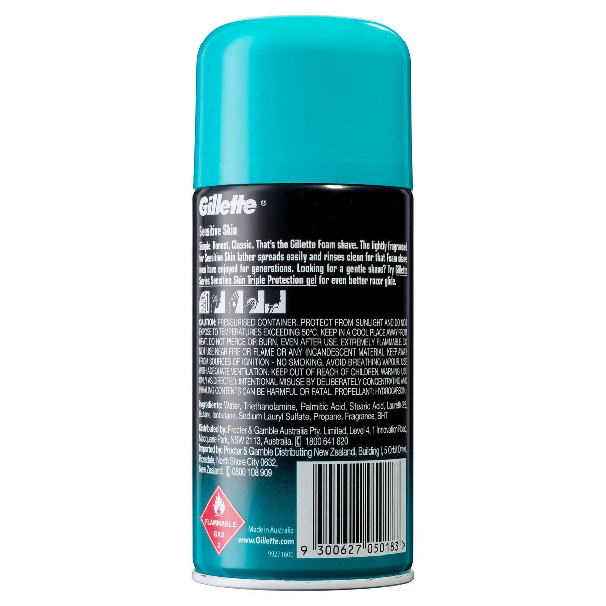 Gillette Series Foam Sensitive Skin 250g