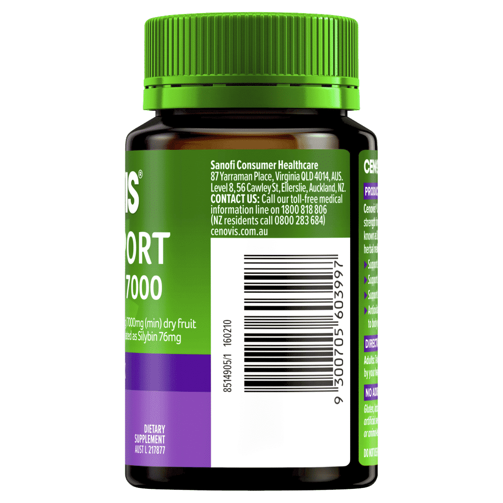 Cenovis Liver Support Milk Thistle 7000 75 Tablets