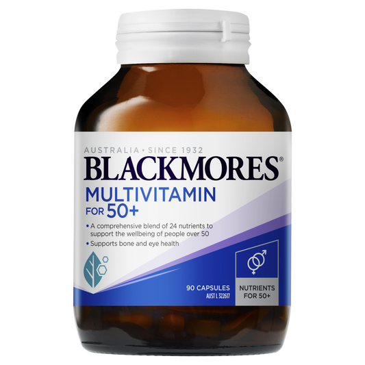 Blackmores Multivitamin for 50+ 90 Capsules