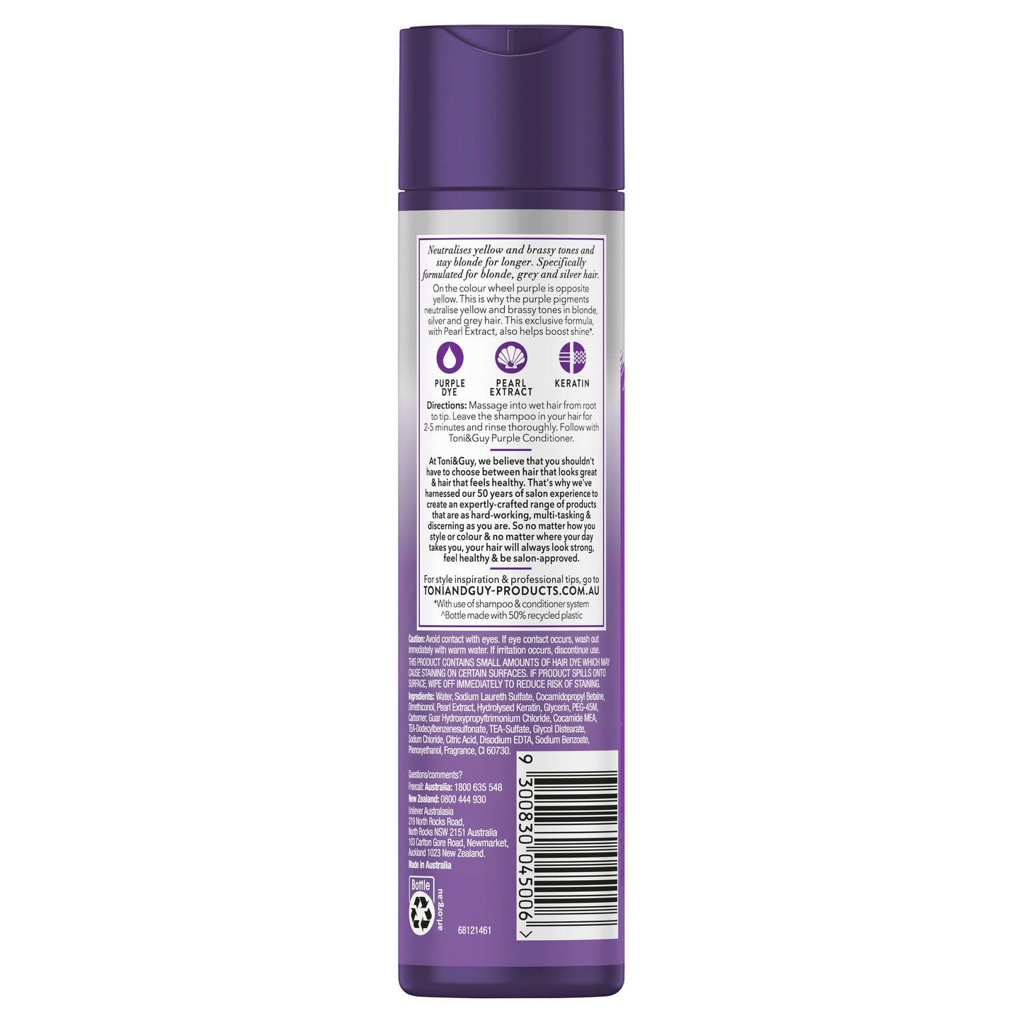 Toni & Guy Purple Shampoo 250ml