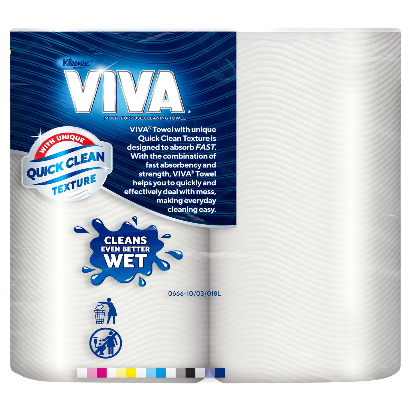Kleenex Viva White Paper Towel 2 Pack
