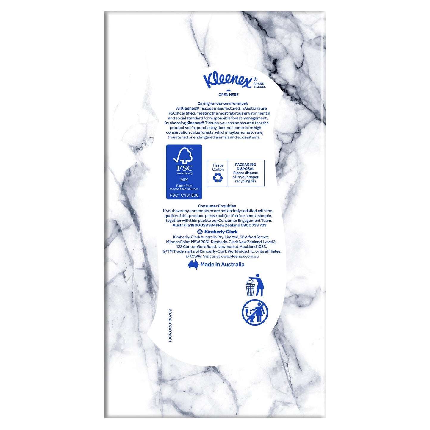 KLEENEX EVERYDAY FACE TISSUES Jumbo  250