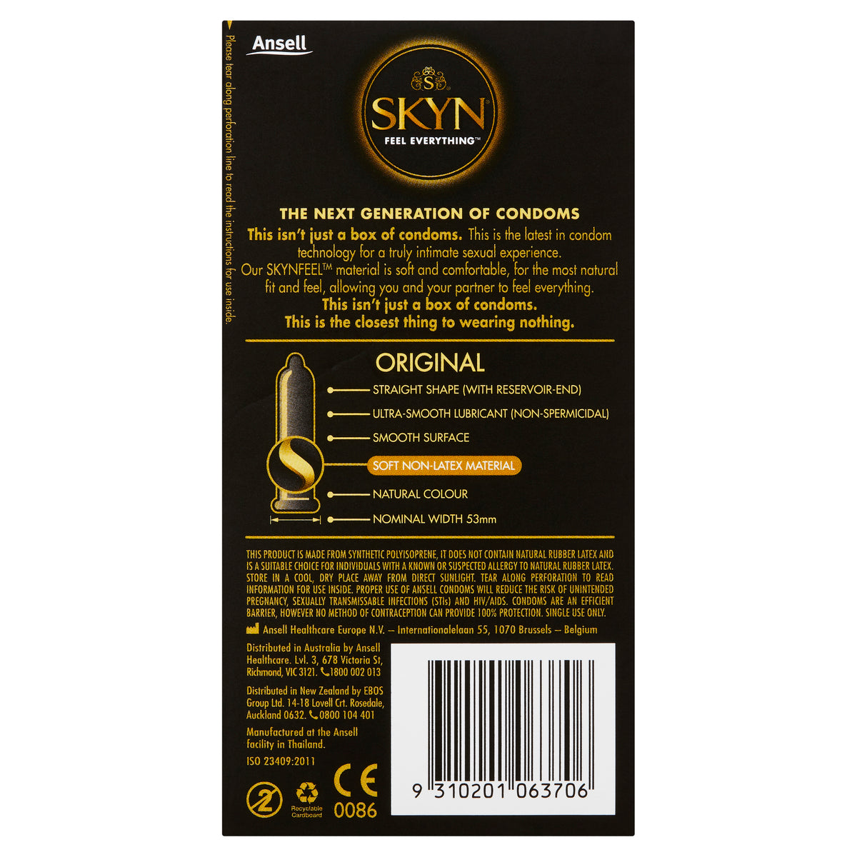 SKYN Original Condoms 20 Pack
