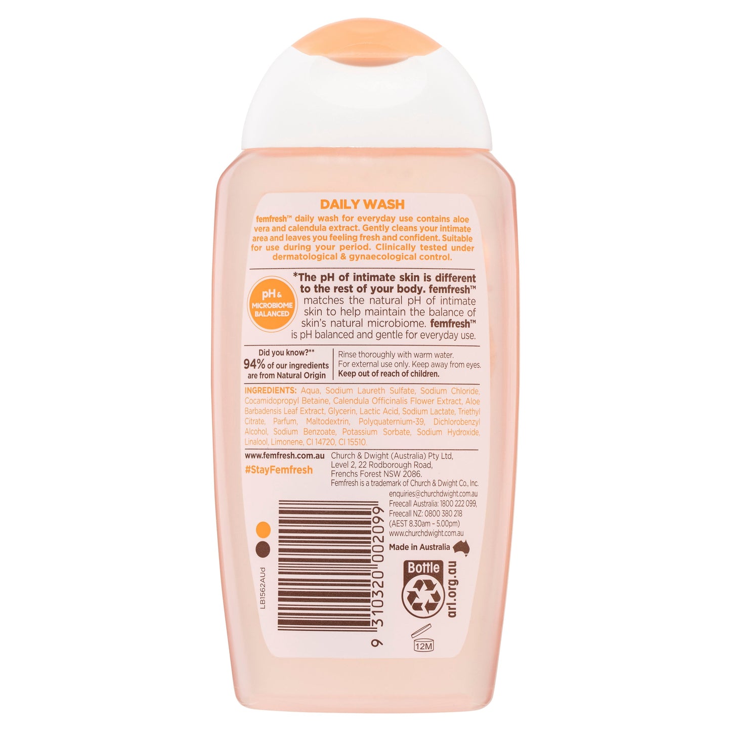 Femfresh Daily Wash 250ml