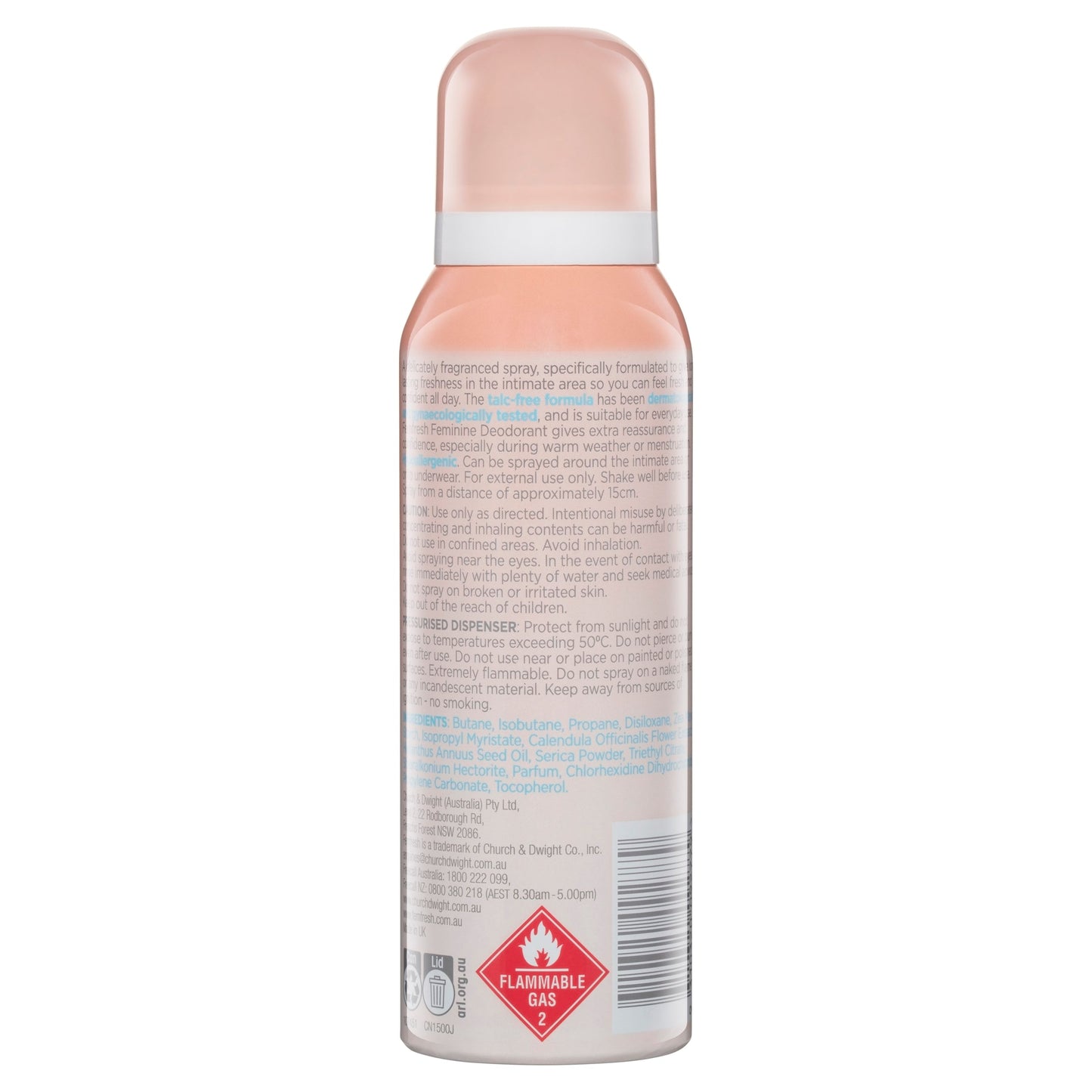 Femfresh Deodorant Spray 75g
